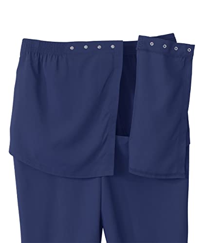 Men’s Self Or Assisted Dressing Adaptive Open-Back Gabardine Pant4