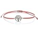 Produktbild Armband Lebensbaum Silber 925 Tree of Life Baum des Lebens Yoga Fairtrade (Lachs)