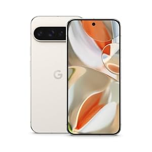 Google Pixel 9 Pro XL – Unlocked Android Smartphone with Gemini, Triple Rear Camera System, 24-Hour Battery, and 6.8″ Super Actua Display – Porcelain – 128 GB