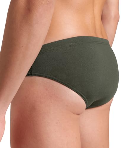 Arena Costume Slip Team Solid Verde Militare Bianco Uomo 50 - 5