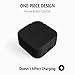 Geiomoo Silicone Case for CMF Buds Pro 2, CMF Buds 2 Plus, CMF Buds 2, Soft Flexible Scratch Resistant Protective Cover with Carabiner (Black)