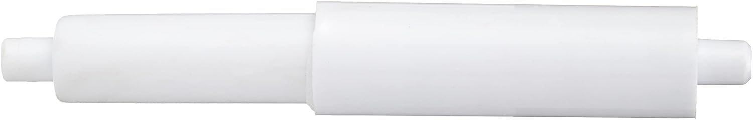 Bulk Hardware BH03033 Spring Loaded Lavatory/Toilet Roll Holder Insert, White