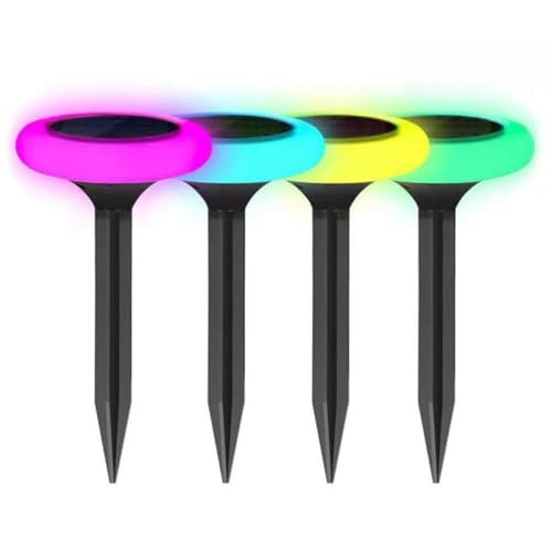 Lampe solaire extérieure plastique anti-obscurité pour sécuriser la pelouse
