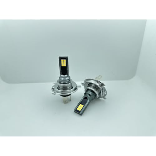 Faros LED coche H4 9003 bombilla para luces antiniebla de 12V y 80W kit de iluminación automotriz 4