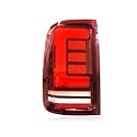 KDZDJH Auto Rückleuchten Für VW Amarok V6 2008-2020 Blinkeranzeige Rückleuchten Montage Ersatz Zubehör Bremslicht Blinker Rücklicht,A/Left 1