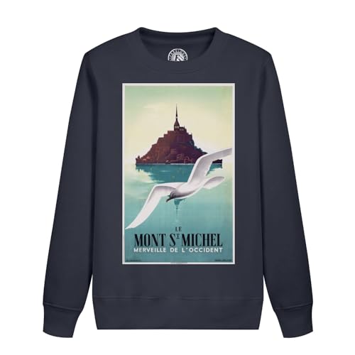 Sweatshirt enfant Mont Saint Michel pour éviter le froid avec un style unique