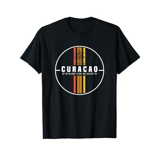 Voyage Must Have Caraïbes Vacances Accessoires Souvenirs Curaçao T-Shirt