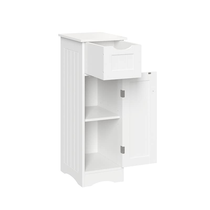 RiverRidge, White Ashland Slim Cabinet with Drawer, Size