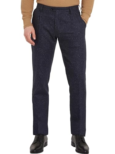 Pantalon homme bleu Tommy Hilfiger Mw0mw32563 coupe droite chino en coton extensible