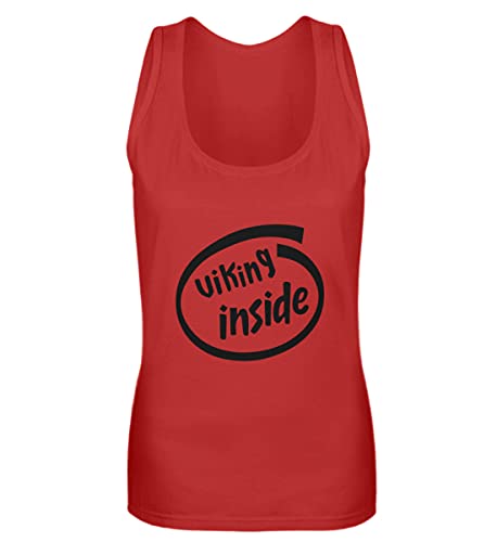 Débardeur de qualité Viking Inside femme en rouge M, finitions soignées et confort durable