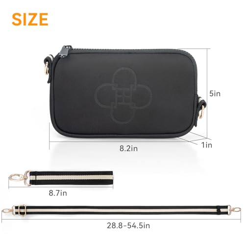 Celaeq Belt Phone Holder Neoprene Phone Purse Cell Phone Holster With Belt Loop Riding Belt Pouch For Women Smartphone Holster For Equestrian Riding Travel thumb #5