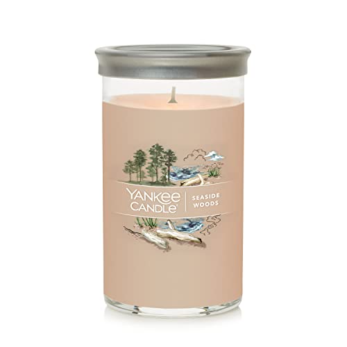 Yankee Candle Seaside Woods Medium Pillar Candle