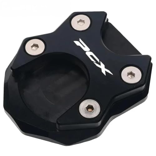Extension de support PCX160 coussinet de béquille en alliage noir