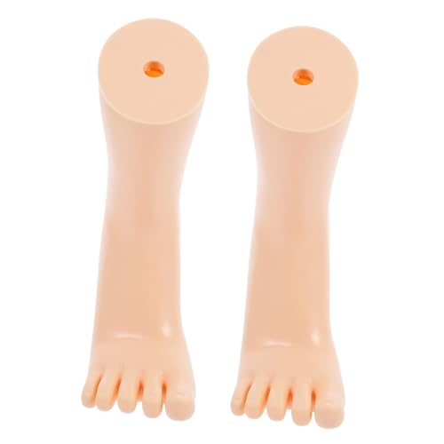FUNOMOCYA 5-Finger Socks Foot Model Sock Display Stand Stable Base for Retail Stores