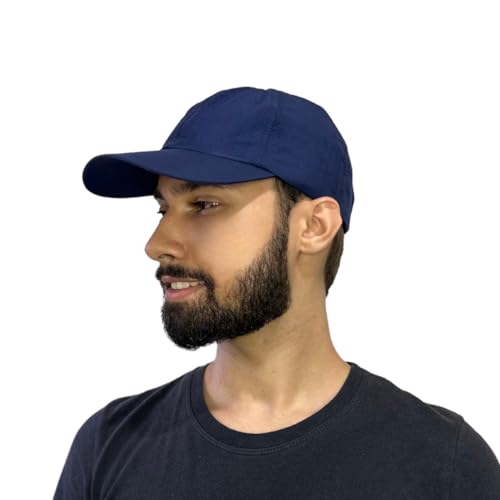 Boné Classic com proteção solar máxima UV50+ Dermatologico Ellepsun (BR, Alfa, Único, Marinho)
