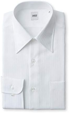 Amazon タケオキクチ Takeo Kikuchi ドビーストライプ ビジネス シャツ シャツ 通販