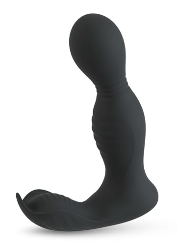 Rebel RC with 2 Functions Anal Vibromassaeur Noir 1,7-3,3 cm