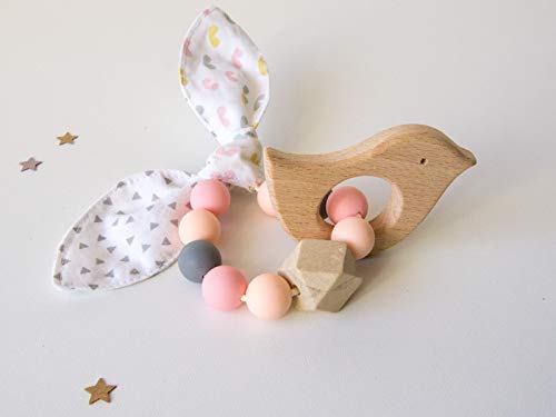 anneau de dentition bois