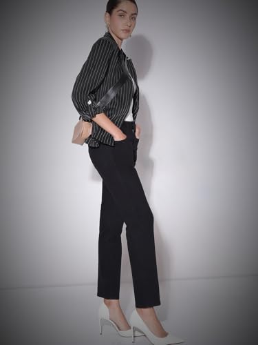 Image of VERO Moda Women's High Rise Straight Jeans