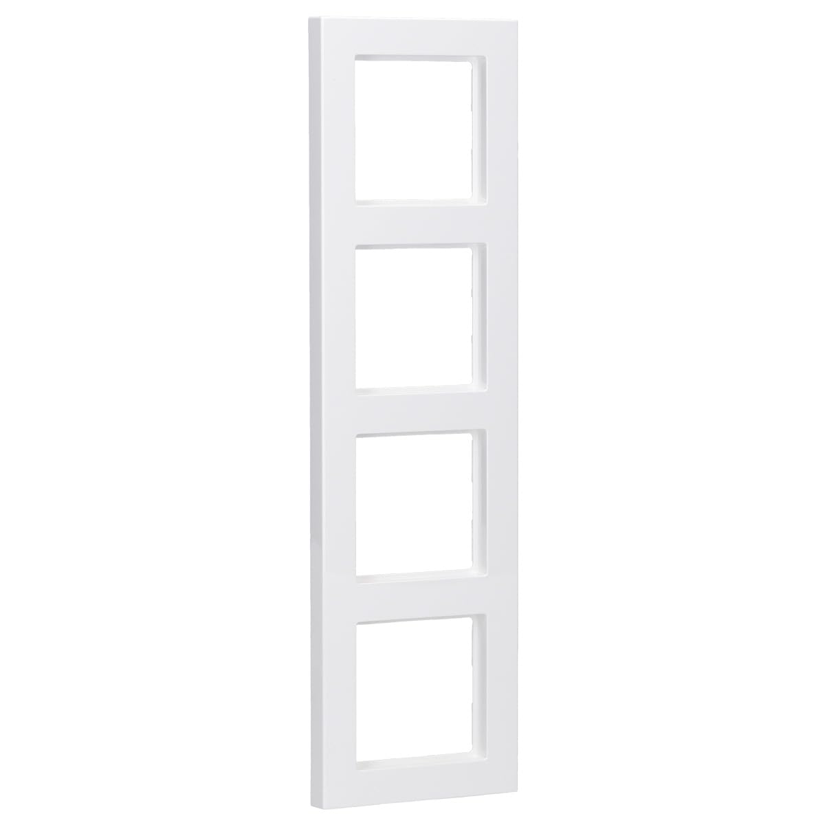 Marco A550 cuadruple para interruptores marco de 4 elementos blanco alpino termoplastico