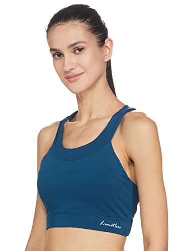 Image of Longies Women's Polyester, Spandex Padded Wire Free Sports Bra