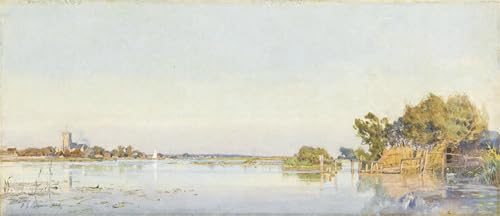 Pintura mural en lienzo de alta calidad: obra histórica de Frederick George Cotman en 60x90cm