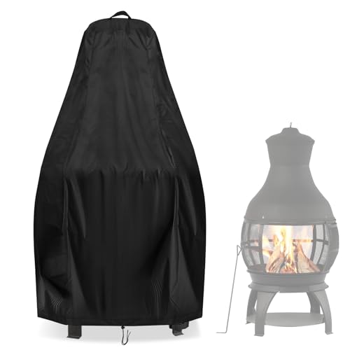 Aidetech Chiminea Cover for BALI OUTDOORS - 25D x 50H