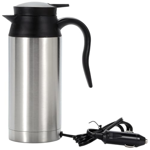 Hervidor eléctrico portátil 12V acero inox 750ml