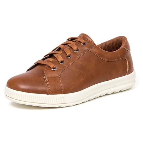 Deer Stags Boys' Kane Dress Fashion Sneaker in Dark Tan / 4 Big Kid Cover