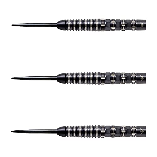Fléchettes Mission Kuro M3 95% tungstène 22g acier pour cible de fléchettes traditionnelle