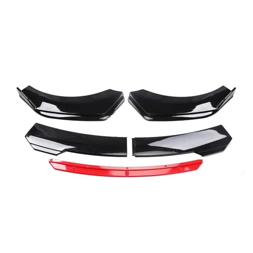 Spoiler avant pour Chrysler 300C SRT8, kit de diffuseur de pare-chocs noir et rouge