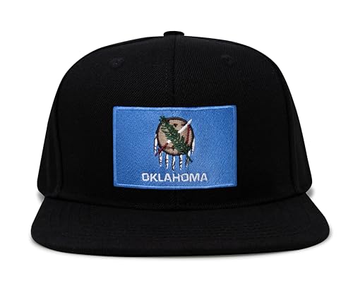 Image of International Tie State Hat for Men and Women, Adjustable Snapback Trucker Baseball Cap with Embroidered Patch