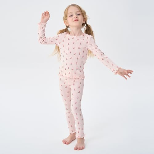 Image of pureborn Baby Pajamas Set Toddler Snug Fit Cotton Sleepwear 2pcs 12M-7Y