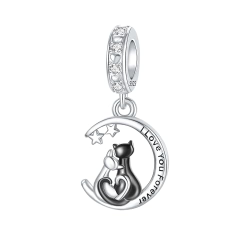 925 Sterling Silver Charm Fits Women's Charms Bracelet & Necklace Valentine's Day Mother's Day Jewelry Gifts for Women