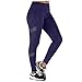 Produktbild Damen Leggings Yoga Training Hosen Jumpsuits Leggings Shorts Dessous Mit Handytasche UltradüNn Schnelltrocknend Fitness Trainieren Leggings Women 14 Blau,M(Streetwear Damen Slim)