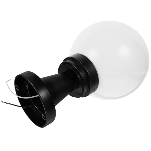 Lampe de poteau d'éclairage extérieur blanc pour jardin et terrasse