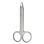 Toenail Scissors Manicure Pedicure Grooming Shears for Thick Nails & Ingrowing Toe Nail Scissor for Trimming Hard Nails with Precision for Men & Women Anti-Skid Cutting Edges