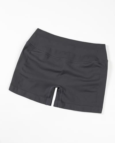 Image of AUROLA Influence Workout Shorts for Women,2.5 3.5 4.5 5.5 6.5 No Roll Up Squat Proof Scrunch Seamless Compression Gym Short