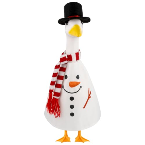 Christmas Goose Outfit Winter Snowman Goose Costume for Outdoor Decor