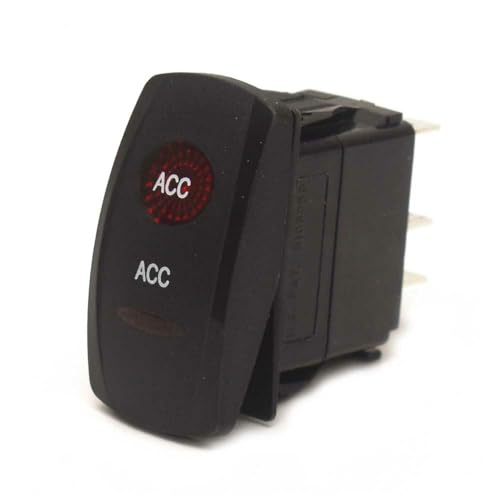 Carling On/Off Contura V Boat Rocker Switch | Acc 4 Spade 12 Volt