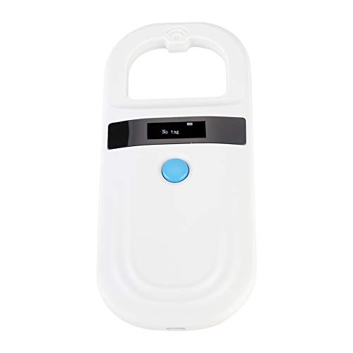 Microchip Reader, Animal Chip ID Scanner, Display Screen for Animal Management, White - Image 4