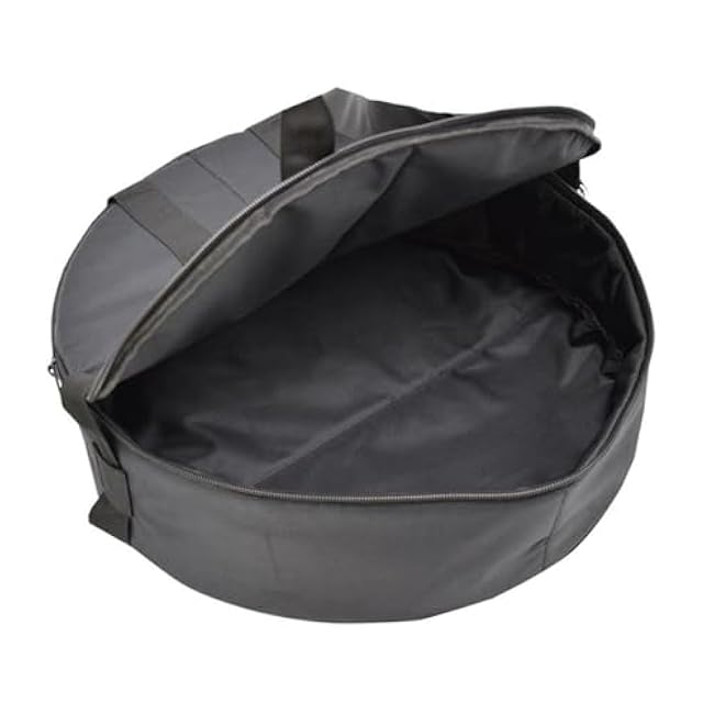 Weight Plate Backpack Barbell Plate Carrying Bag with Adjustable Shoulder Straps for Fitness Strength and Endurance Training, 33cmx9cm