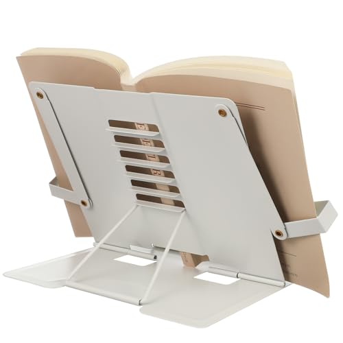Support de livre pliable pour éviter le mal de dos lors de la lecture sur votre bureau