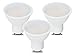 LEDLUX, 3 Pezzi Lampadina Faretti Led GU10, 10W 1000 Lumens, Diffusore Opaca, Angolo 110 Gradi, Garanzia 5 Anni (Bianco Neutro 4000K)