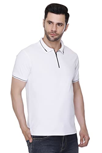 Image of Colors & Blends - Men's Activewear Zipper Polo