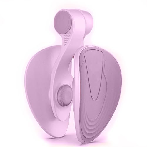 QTFYQD Thigh Toner for Women - 26 lb Kegel & Pelvic Floor Exerciser, Inner Thigh Slimmer, Glute Toner, Postpartum Recovery, Leg Workout Equipment for Home/Office (Purple)