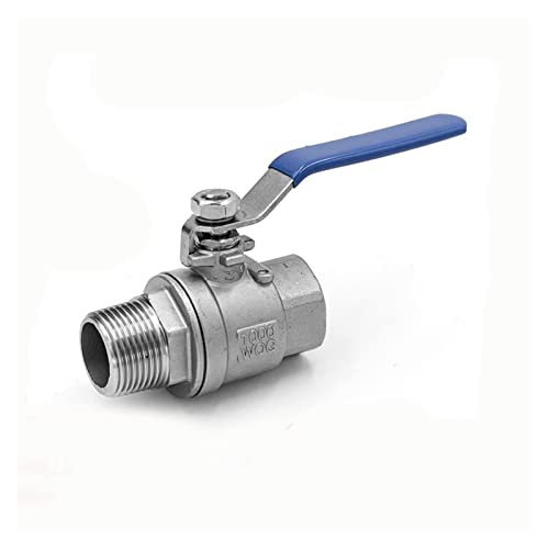 Válvula de bola de acero inoxidable para control de agua con rosca hembra 3/8" 6