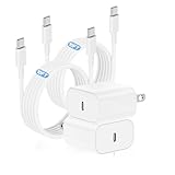 USB C Charger for iPhone 17 16 15 Fast Charging 10ft, 20W Apple USBC Charger Block and Type C to C Cable Cord for iPhone 17 Air/16 Pro/16 Pro Max/15 Pro/15 Pro Max/15 Plus/iPad Pro/Air