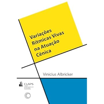 Capa do livro Variações Rítmicas Vivas na Atuação Cênica