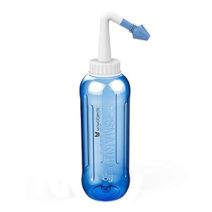 GlobalNiche Nose Wash Sinus Bottle for Adults and Childrens (500 ML)